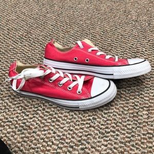 Pink converse